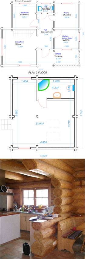 plan de la maison