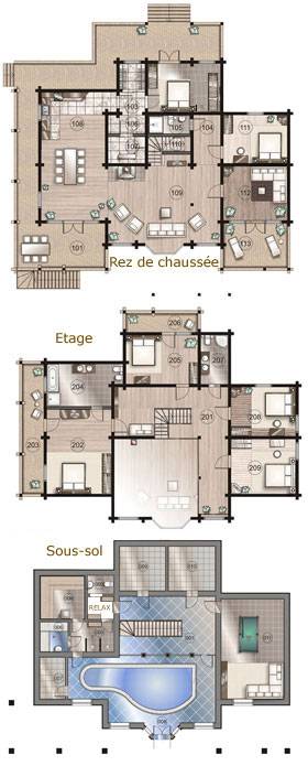 plan de la maison