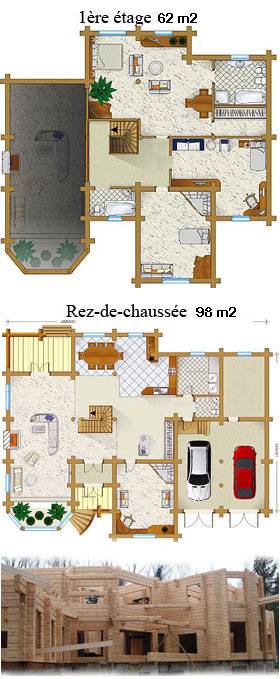 plan de la maison