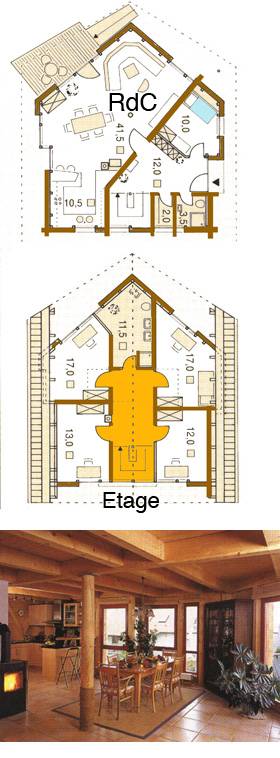 plan de la maison