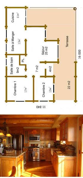 plan de la maison