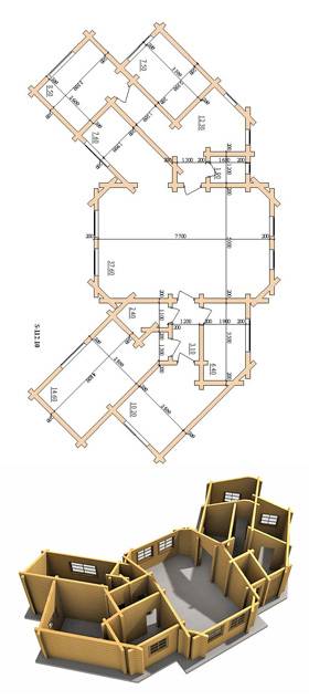 plan de la maison