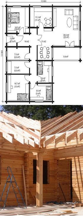 plan de la maison