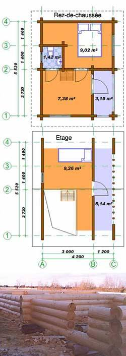 plan de la maison